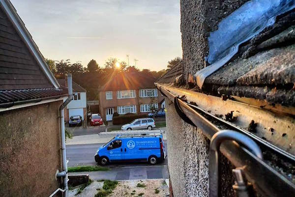 Gutter clearance services